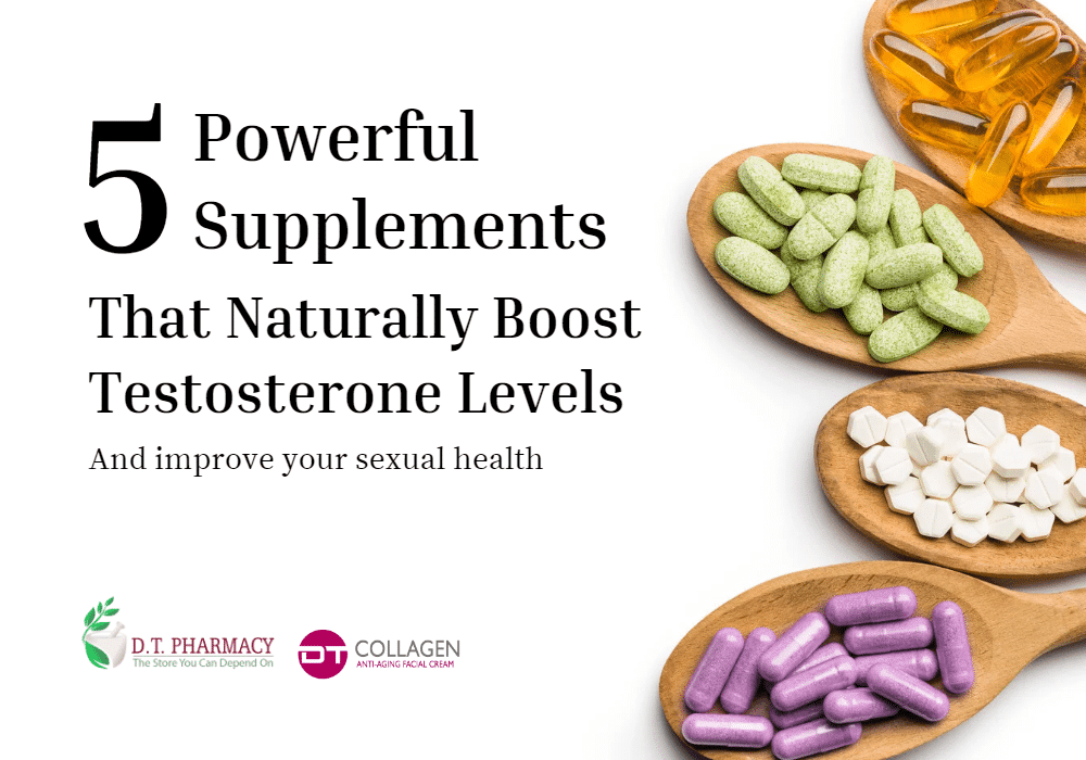 5 Powerful Supplements That Naturally Boost Testosterone Levels